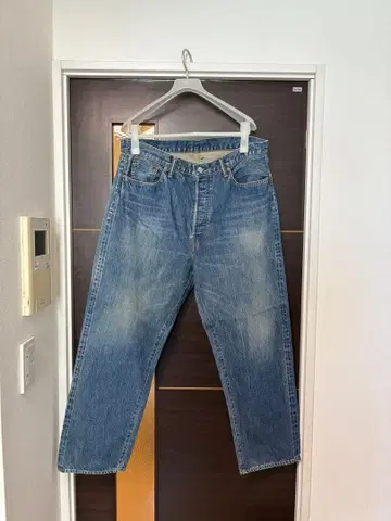 아프레쎄 22FW 데님 Washed Denim Wide Pants