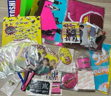 미개봉 ARASHI LIVE TOUR Popcorn 굿즈
