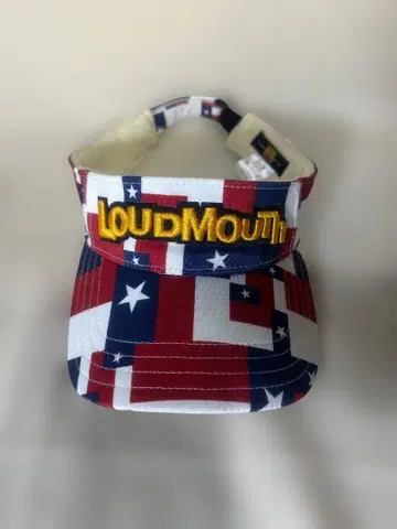 LoudMouth 성조기 패턴 바이저