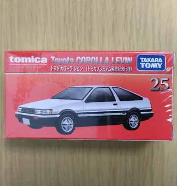 단종 새상품 토미카 프리미엄 25 도요타 코롤라 레빈 (출시 기념 사양)