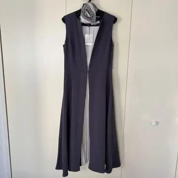 [ 미착용 새상품 ] FENNEL 바이컬러 허리 리본 드레스