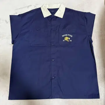 [ 미사용 ] CPCM 긴팔 셔츠 호랑이 자수