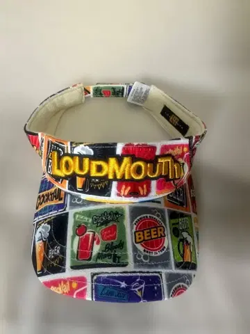 LoudMouth 바이저 칵테일 맥주 프린트