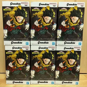 나의 히어로 아카데미아 Grandista 미도리야 이즈쿠 6점 묶음 판매