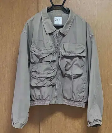 ZARA 점퍼 블루종