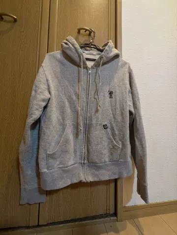 STRICT-G 그레이 풀 집업 후드티 건담