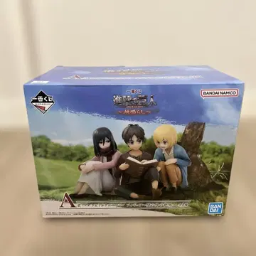 진격의 거인 제일복권 A상 엘렌&미카사&아르민 피규어