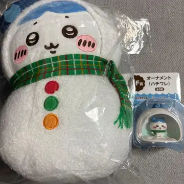 치이카와 (먼작귀) 에니마이 복권 B상 F상 봉제 인형 오너먼트 하치와레