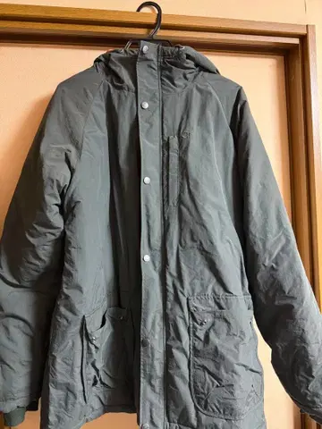 OCEAN PACIFIC 후드 부착 그레이 다운 자켓