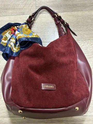 FIRANO 버건디 핸드백