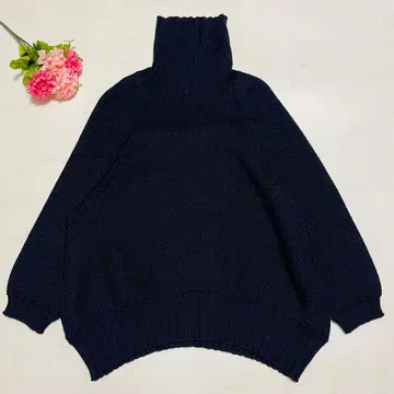 뮤즈 두 두즈엠 클래스 울 터틀넥 니트 스웨터