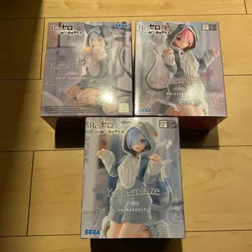 Re: 제로 Yumemirize 에밀리아 렘 라무 복슬복슬 팩 3체