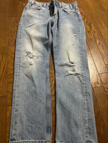 LEVIS 505 데미지 데님