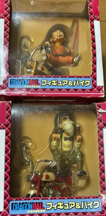 드래곤볼 피규어 바이크 2개 세트 토리야마 아키라