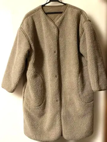 리버서블 보아 아우터 여성용 M 사이즈