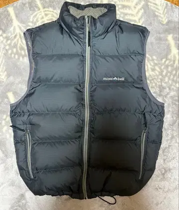 mont-bell 다운 베스트 L 차콜 그레이