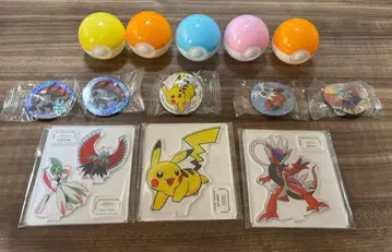 쿠라스시 세트 비쿠라폰 캡슐 마그넷 선착순 아크릴 스탠드 세트 포켓몬