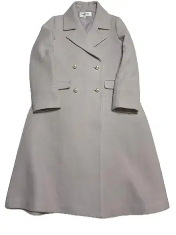 MISCH MASCH 펄 버튼 울 코트