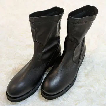 [ 새상품급 ] 파비오 루스꼬니 39 24.5cm 스트레치 가죽 부츠