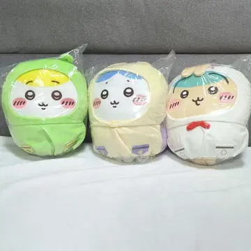 치이카와 (먼작귀) 비오는 날 BIG 봉제 인형 전 3종 세트