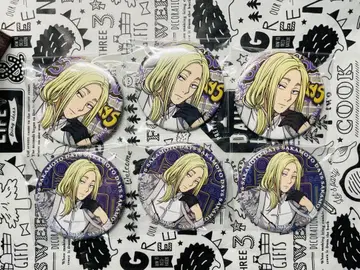 사카모토 데이즈 ASIAN STREET STYLE 캔뱃지 카가미네 6점