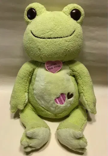 개구리 피클스 마쉬멜로우 그린 봉제 인형 M 사이즈