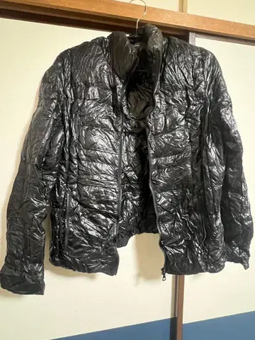 블랙 다운 자켓