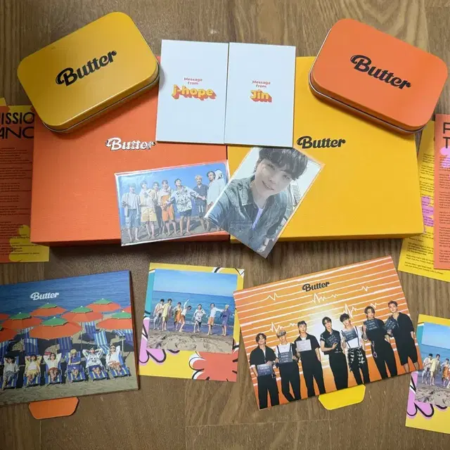 방탄 버터 앨범 일괄(특전
