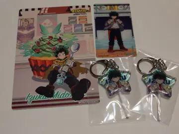 히로아카 오픈 스쿨 키링 카드 미도리야 이즈쿠