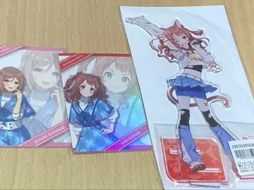 학마스 히메사키 리나미, 하나우미 사키 아크릴 스탠드, 카드 3종 세트