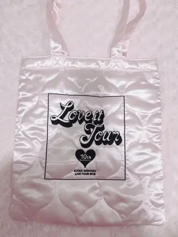 니시노 카나 Love it Tour 오리지널 토트백