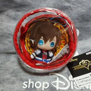 킹덤 하츠 다이브 투 하트 파우치&손가락 퍼펫 세트 레드