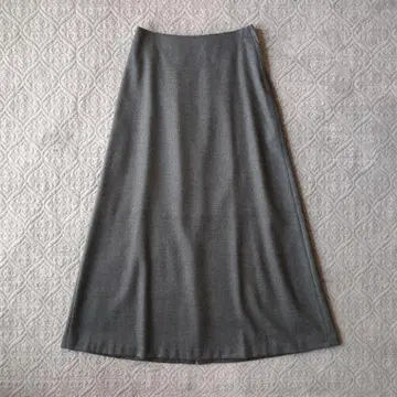 미사용 새상품 SpickandSpan 삭소니 플레어 롱 스커트 샘플