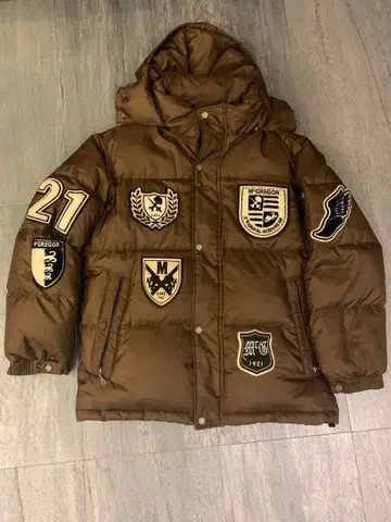 McGregor 패치 부착 다운 자켓 L 레어