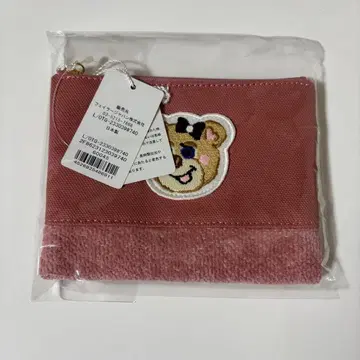 페이러 올드 테디 핑크 파우치