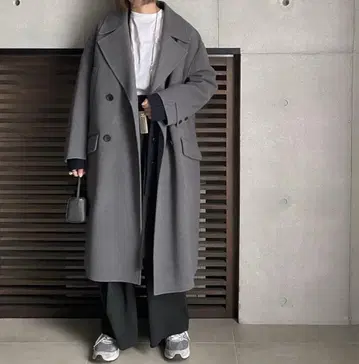 LOHEN 하드 멜톤 리버 피코트 M.GLEY