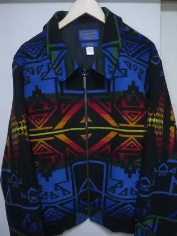 XL 90s USA제 PENDLETON 네이티브 무늬 울 자켓