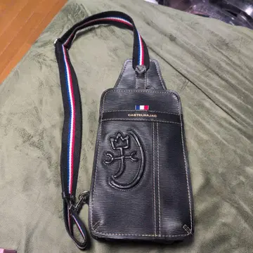 CASTELBAJAC 블랙 숄더백