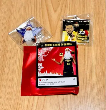 군마 클레인 썬더즈 키링 #32 요하네스 티만 3종 세트