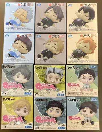 하이큐 고치소사 마스코트 큐룽하게 쳐다보는 포즈 묶음 판매