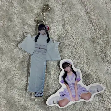 신데렐라 선언! NANA 이치노세 나나 아크릴 키링 & 스티커 세트
