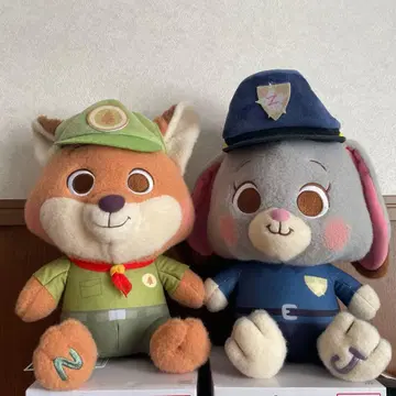 주토피아 주디 홉스 1체 닉 와일드 1체