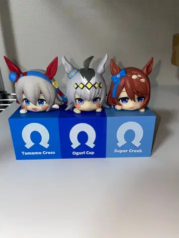 타마모 크로스 오구리 캡 슈퍼 크릭 히카케 피규어 3체 세트