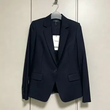 택 포함 새상품 띠어리 Theory 테일러드 자켓 네이비