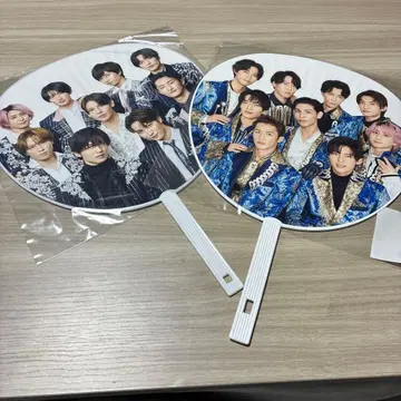 카우콘 SnowMan 부채