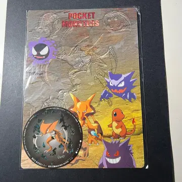 포켓몬스터 포켓몬 초대 책받침 레트로 초기