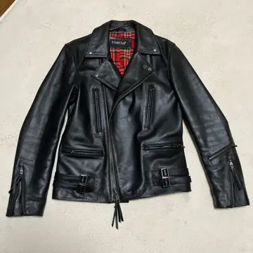 Haruf 하 라이트닝 더블 라이더 자켓 L 사이즈