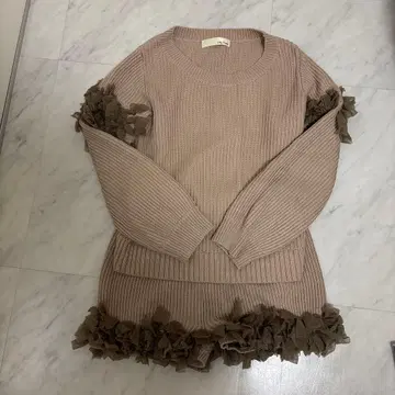 릴리 브라운 니트 셋업