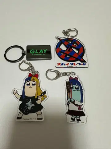 GLAY 키링 세트 HISASHI 팝팀에 걸