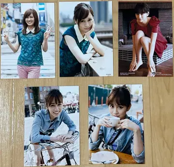 마에다 아츠코 브로마이드 5장 세트